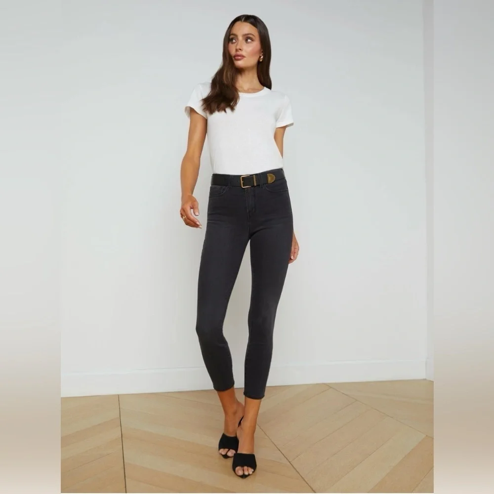 L’Agence Margot‎ Dark Graphite High Rise Skinny Jeans